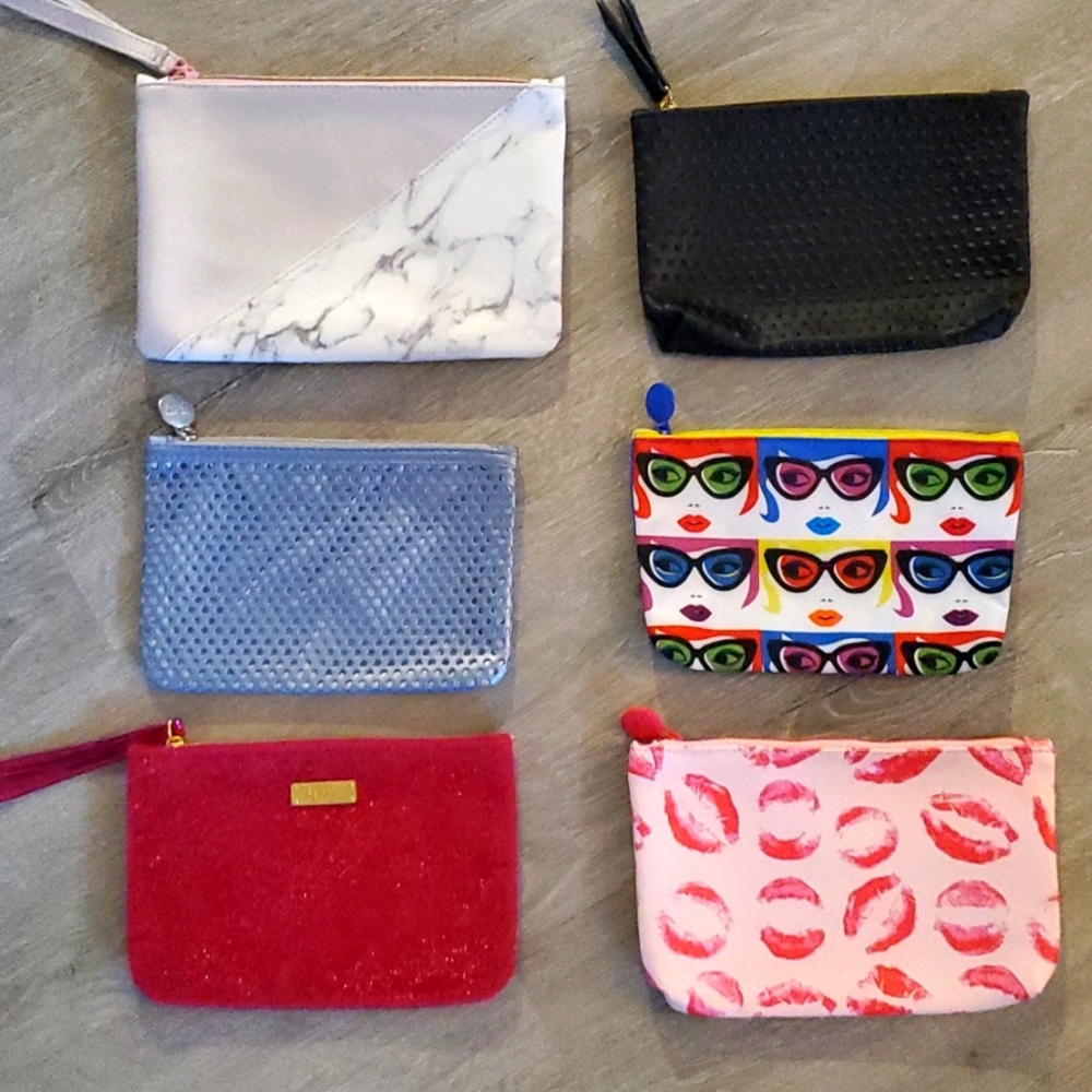 Bundle of 6 Ipsy Bags